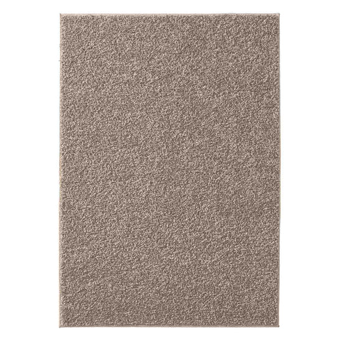 Waschbarer Shaggy | Ideal auch als Badematte | Wohnzimmer Badezimmer Küche Flur Läufer | Beige